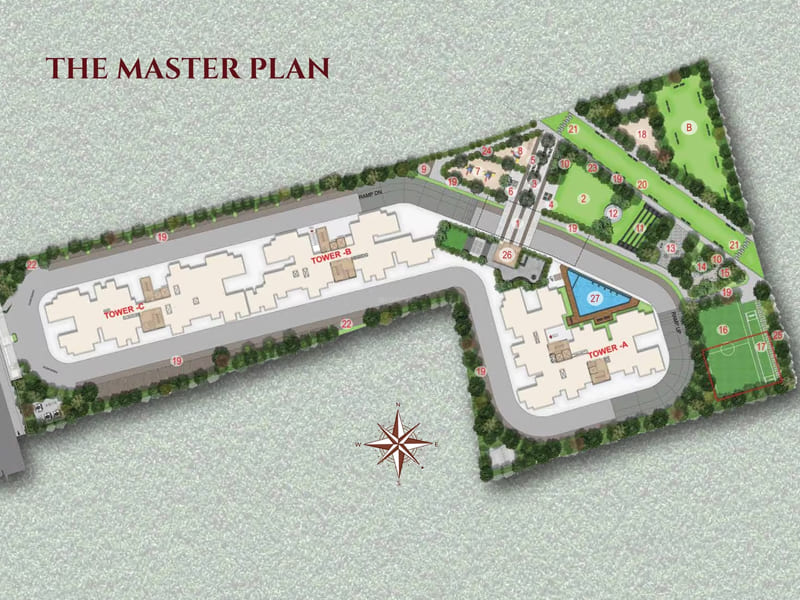 Prestige Golden Grove Master Plan
