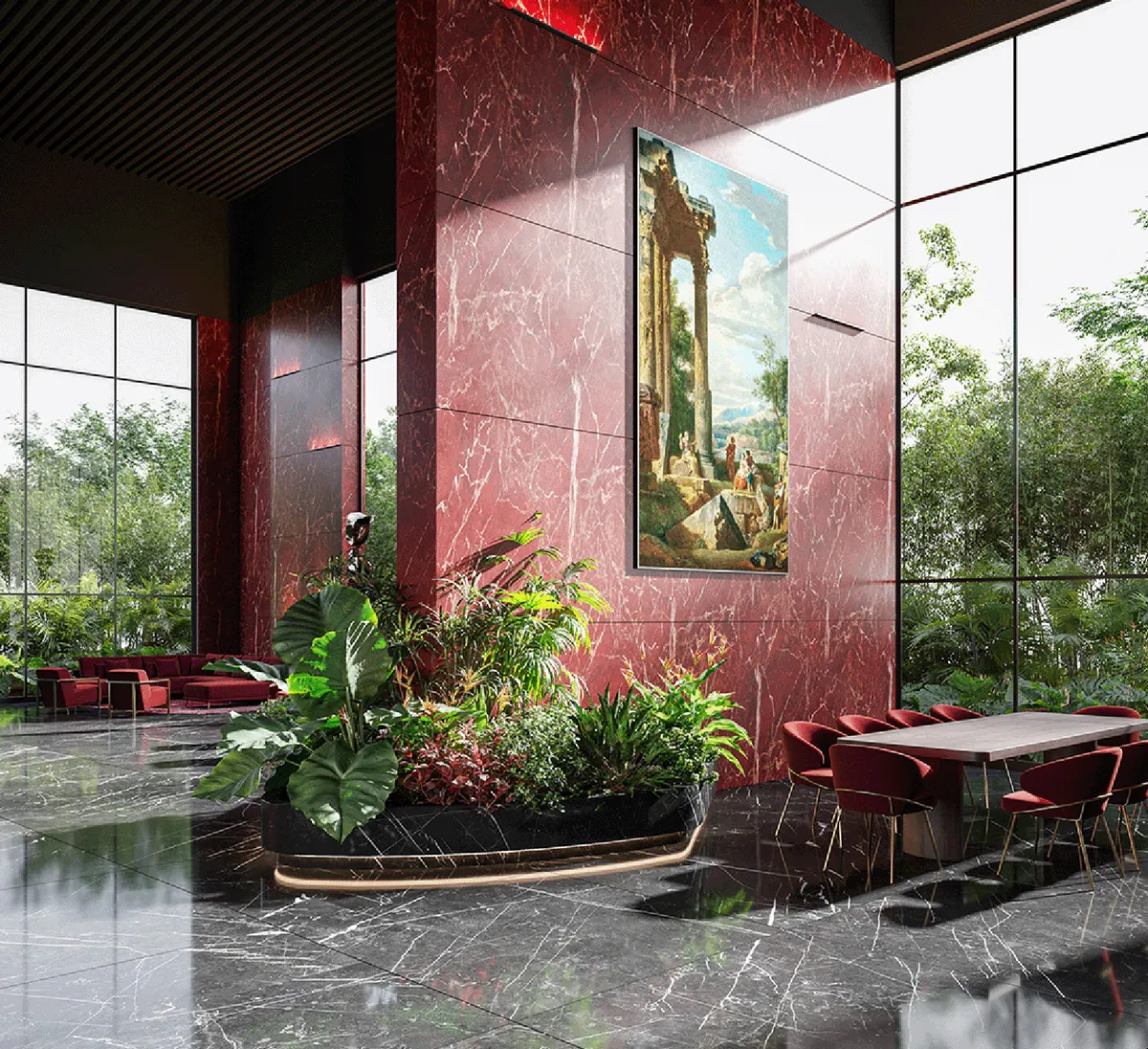 Prestige Golden Grove Luxury Living Room